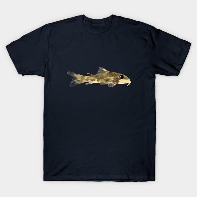 Bearded Cory Catfish T-Shirt by Moopichino